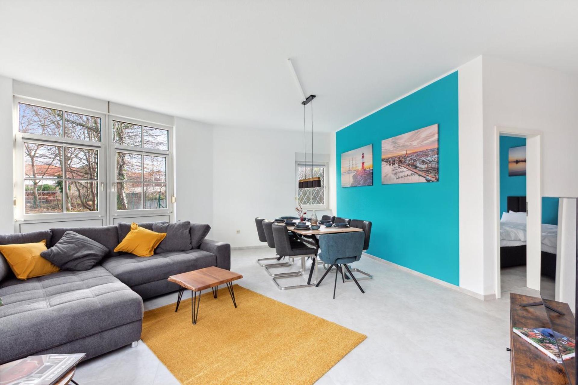 Marlei 6 Apartment Mit 3 Schlafzimmern, Gemuetlichen Wohnbereich, Mit 2 Wcs Markranstadt Bagian luar foto